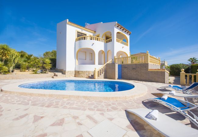 Villa Cactus - Ferienvilla Calpe Villa Cactus - Ferienhause mit Meerblick Calpe